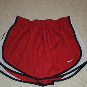 Nike Women's Red Athletic Shorts